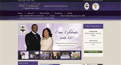 Desktop Screenshot of holycathedral.org
